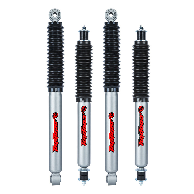 Ống đôi 4x4 Y61 Nissan Tuần tra Giảm xóc Khí Nitơ 2 inch Thang máy